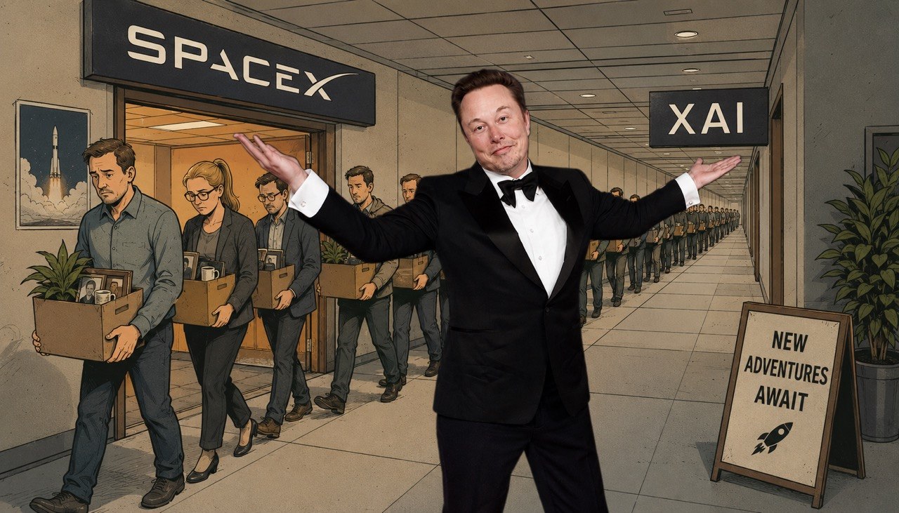 SpaceXAI tyrėjai išeina